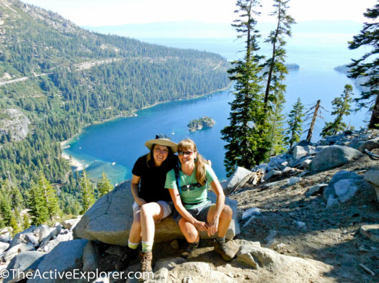 Overlooking Emerald Bay