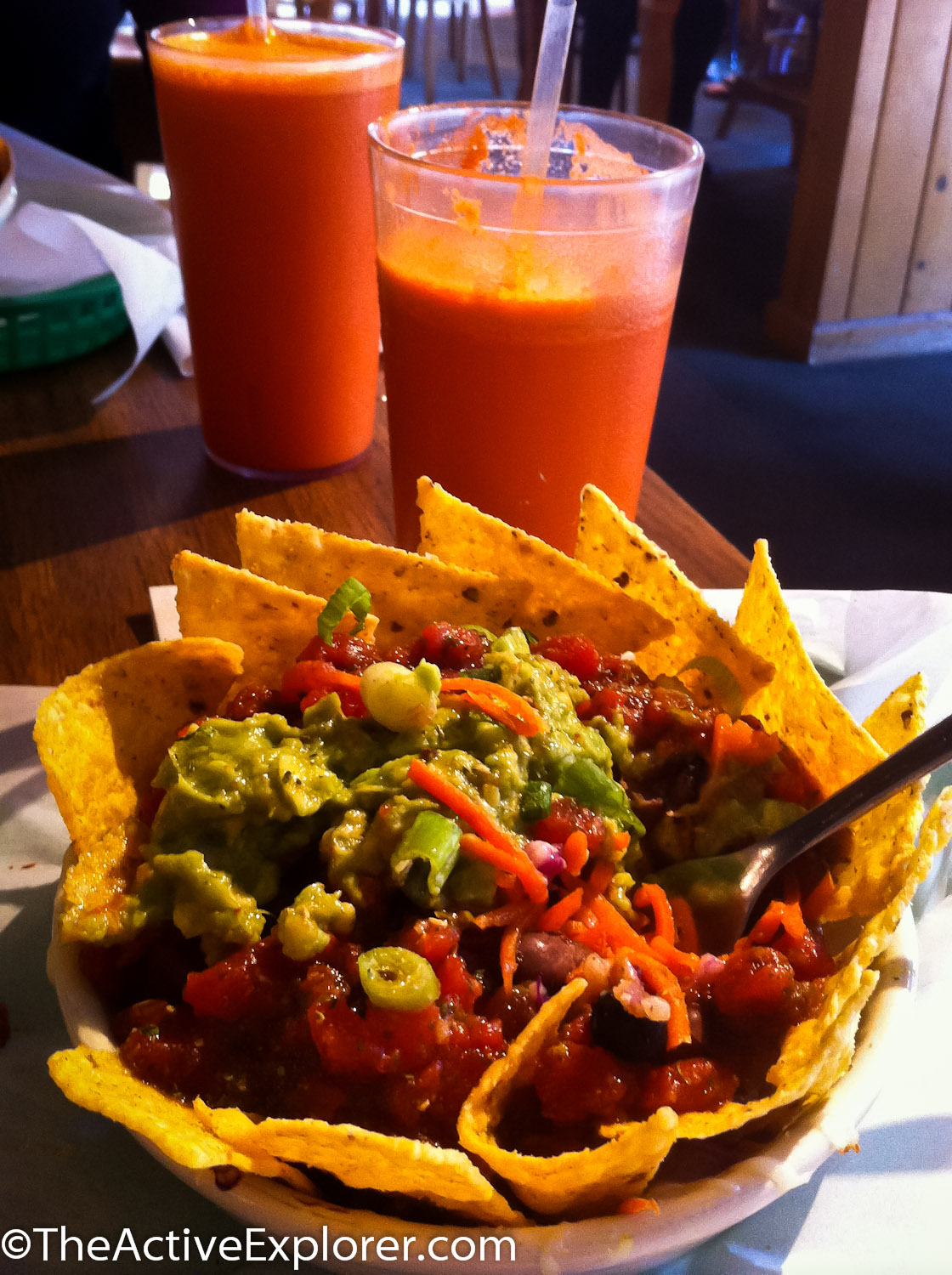 Veg taco bowl at sprouts.