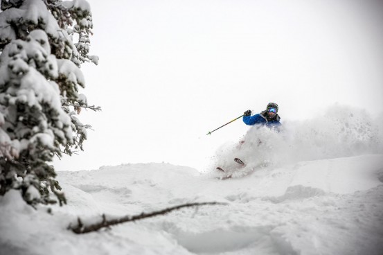 Skier at Brighton Resort