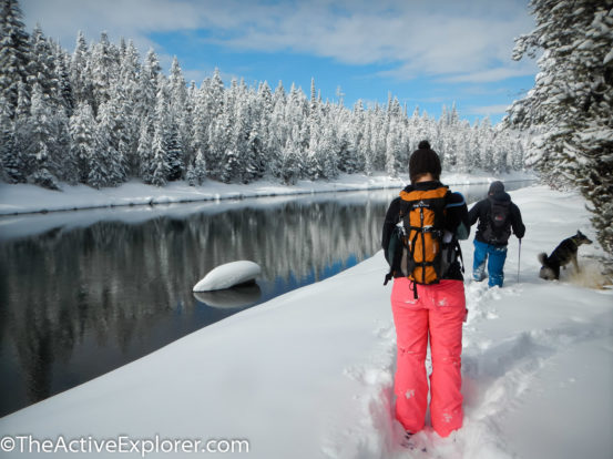 Snowshoeing The Idaho River
