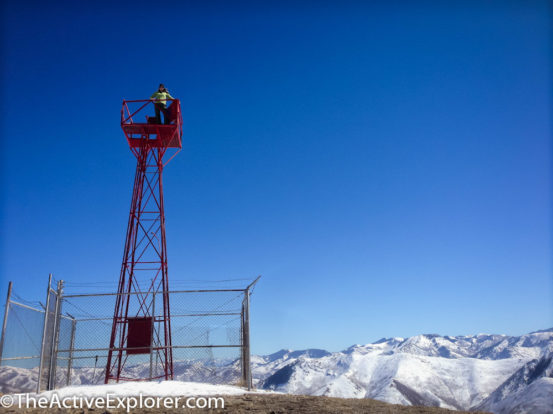 Aviation Beacon on Mount Wire