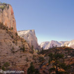 View from the trail leading to Observation Point in Zion National Park. Amazing!