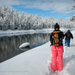 Snowshoeing The Idaho River