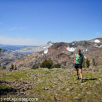 Laura at Dick's Pass
