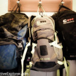 Geigerrig Packs by the Door