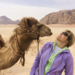 Kissing a Camel in Jordan